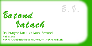 botond valach business card
